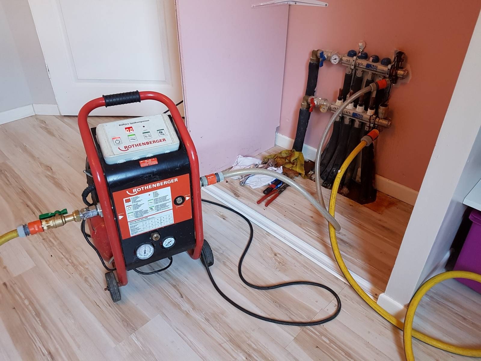 Dumlupınar Vaillant Hermetik Şofben Petek Temizliği